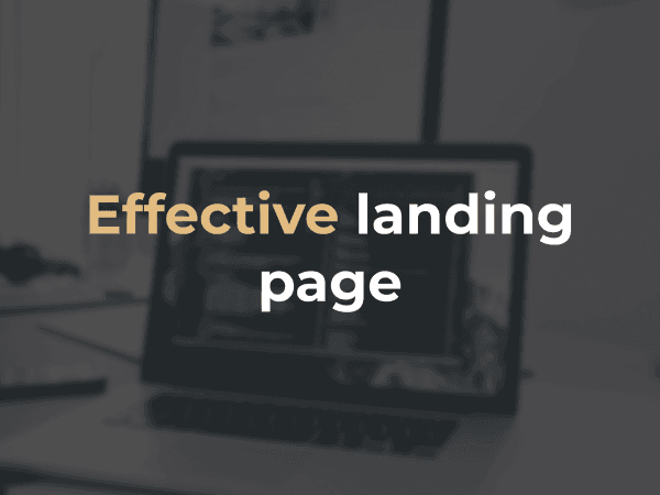 effective landing page