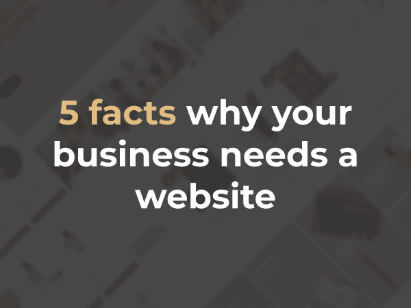 why your company needs a website